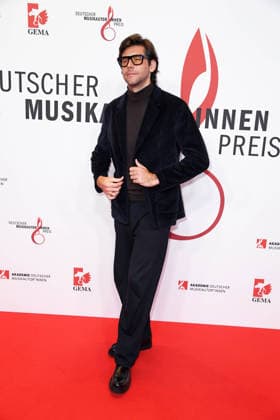 Alvaro Soler at the 17 GERMAN MUSIC AUTHORINNEN PRIZE at The Ritz Carlton in Berlin on 26 02 2026