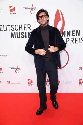 Alvaro Soler at the 17 GERMAN MUSIC AUTHORINNEN PRIZE at The Ritz Carlton in Berlin on 26 02 2026