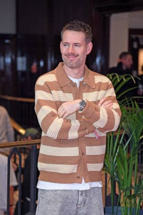 Johannes Strate Revolverheld at the 17 GERMAN MUSIC AUTHORINNEN PRIZE at The Ritz Carlton in Berlin on 26 02 2026