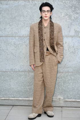 Milan, Milan Women s Fashion Week Fall Winter 2026 27 - Women s Fashion, Fall Winter 2026 27 - Emporio Armani fashion show - arrivals in the photo: Joseph Zeng  Copyright: xSimonaxChiocciax xipa-agency.netx xFotosickix IPA_Agency_IPA72066891
