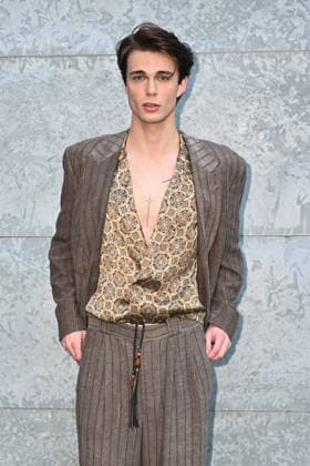 Milan, Milan Women s Fashion Week Fall Winter 2026 27 - Women s Fashion, Fall Winter 2026 27 - Emporio Armani fashion show - arrivals in the photo: Nils Kuesel  Copyright: xSimonaxChiocciax xipa-agency.netx xFotosickix IPA_Agency_IPA72067130
