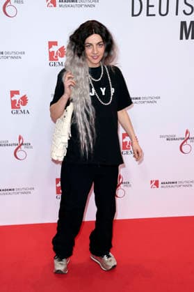 Haiyti at the 17 German Music Authors Award of GEMA 2026 at The Ritz Carlton Hotel Berlin, 26 02 2026 Foto:xS.xGabschx xFuturexImagex musikautorenpreis_6214