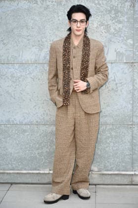 Milan, Milan Women s Fashion Week Fall Winter 2026 27 - Women s Fashion, Fall Winter 2026 27 - Emporio Armani fashion show - arrivals in the photo: Joseph Zeng  Copyright: xSimonaxChiocciax xipa-agency.netx xFotosickix IPA_Agency_IPA72067180