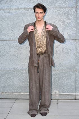 Milan, Milan Women s Fashion Week Fall Winter 2026 27 - Women s Fashion, Fall Winter 2026 27 - Emporio Armani fashion show - arrivals in the photo: Nils Kuesel  Copyright: xSimonaxChiocciax xipa-agency.netx xFotosickix IPA_Agency_IPA72067252