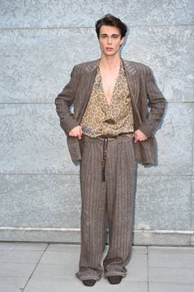 Milan, Milan Women s Fashion Week Fall Winter 2026 27 - Women s Fashion, Fall Winter 2026 27 - Emporio Armani fashion show - arrivals in the photo: Nils Kuesel  Copyright: xSimonaxChiocciax xipa-agency.netx xFotosickix IPA_Agency_IPA72067275