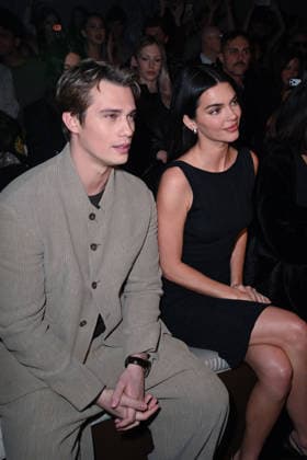 Milan, Milan Women s Fashion Week Fall Winter 2026 27 - Women s Fashion, Fall Winter 2026 27 - Emporio Armani fashion show - front row in the photo: Kendall Jenner, Nicholas Galitzine  Copyright: xSimonaxChiocciax xipa-agency.netx xFotosickix IPA_Agency_IPA72066109