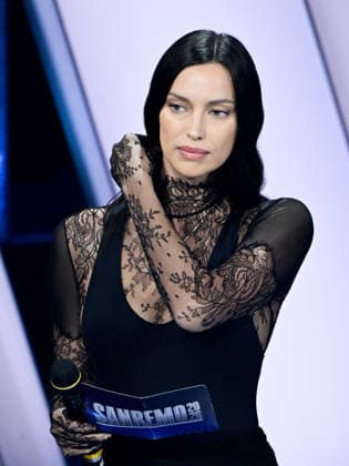 Sanremo, 76th Italian Song Festival. Third Night. Pictured: Irina Shayk  Copyright: xMaurizioxD Avanzox xipa-agency.netx xPoolxSanremox02x IPA_Agency_IPA72066380
