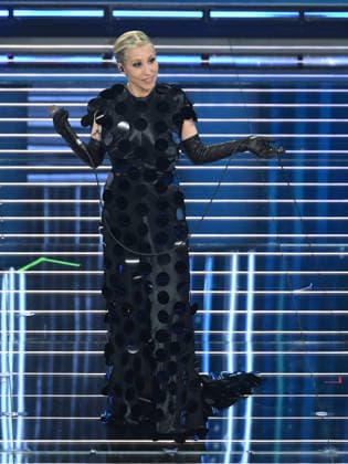 Sanremo, 76th Italian Song Festival - third evening. Pictured: Malika Ayane.  Copyright: xAlbertoxTerenghix xPoolxSanremox02x xipa-agency.netx xPoolxSanremox02x IPA_Agency_IPA72067374