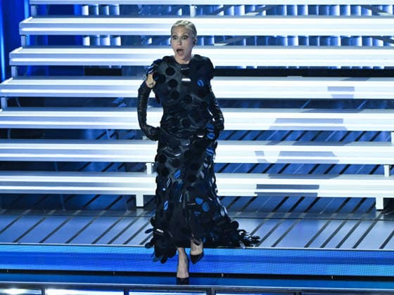 Sanremo, 76th Italian Song Festival. Third Night. Pictured: Malika Ayane  Copyright: xMaurizioxD Avanzox xipa-agency.netx xPoolxSanremox02x IPA_Agency_IPA72067612