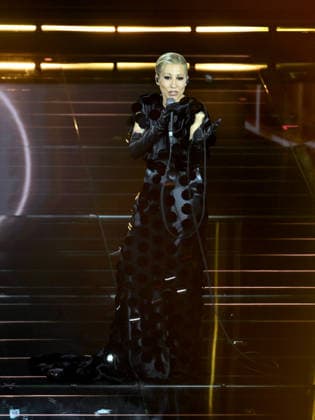 Sanremo, 76th Italian Song Festival - third evening. Pictured: Malika Ayane.  Copyright: xAlbertoxTerenghix xPoolxSanremox02x xipa-agency.netx xPoolxSanremox02x IPA_Agency_IPA72067639