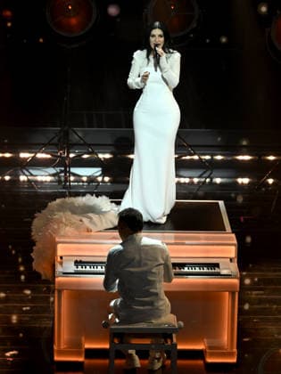 Sanremo, 76th Italian Song Festival - third evening. In the photo Laura Pausini  Copyright: xAlbertoxTerenghix xPoolxSanremox02x xipa-agency.netx xPoolxSanremox02x IPA_Agency_IPA72067996