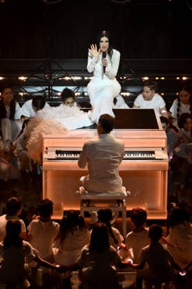 Sanremo, 76th Italian Song Festival - third evening. In the photo Laura Pausini  Copyright: xAlbertoxTerenghix xPoolxSanremox02x xipa-agency.netx xPoolxSanremox02x IPA_Agency_IPA72068179