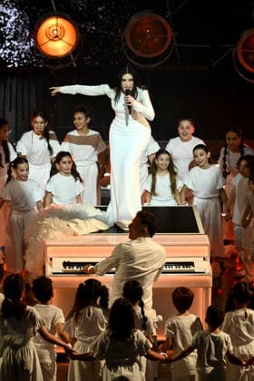 Sanremo, 76th Italian Song Festival - third evening. In the photo Laura Pausini  Copyright: xAlbertoxTerenghix xPoolxSanremox02x xipa-agency.netx xPoolxSanremox02x IPA_Agency_IPA72068188