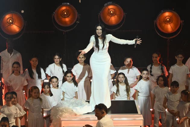 Sanremo, 76th Italian Song Festival - third evening. In the photo Laura Pausini  Copyright: xAlbertoxTerenghix xPoolxSanremox02x xipa-agency.netx xPoolxSanremox02x IPA_Agency_IPA72068196
