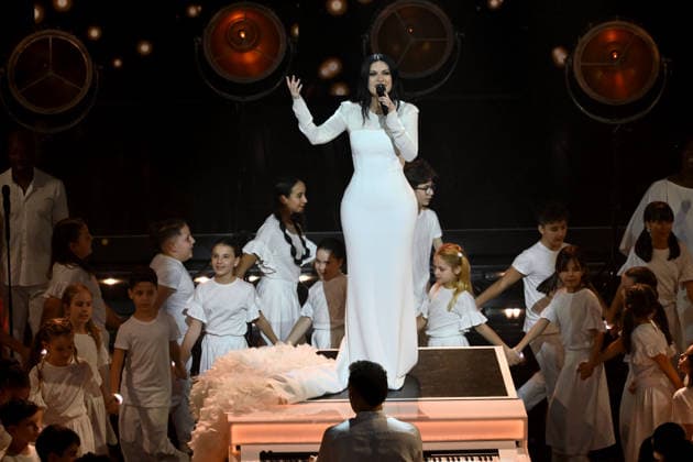 Sanremo, 76th Italian Song Festival - third evening. In the photo Laura Pausini  Copyright: xAlbertoxTerenghix xPoolxSanremox02x xipa-agency.netx xPoolxSanremox02x IPA_Agency_IPA72068177