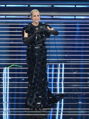 Sanremo, 76th Italian Song Festival - third evening. Pictured: Malika Ayane.  Copyright: xAlbertoxTerenghix xPoolxSanremox02x xipa-agency.netx xPoolxSanremox02x IPA_Agency_IPA72067399