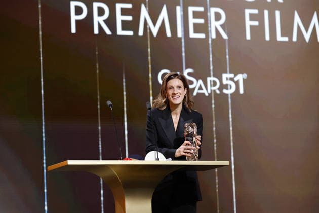 51st Cesar Ceremony Pauline Loquès with the Best First Movie Cesar Award for Movie Nino during 51st Cesar Film Awards held at l Olympia on February 26, 2026, in Paris, France. Photo by Nasser Berzane ABACAPRESS.COM Paris France  Copyright: xBerzanexNasser ABACAx