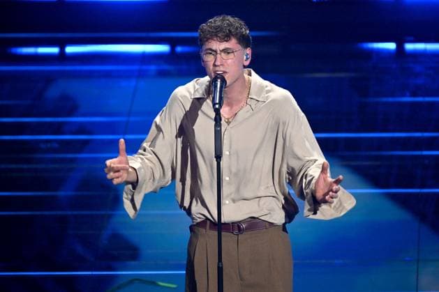 Photo IPP Felice De Martino Sanremo 26 02 2026 76th Italian Song Festival In the photo Tredici Pietro Italy Photo Press World Copyright