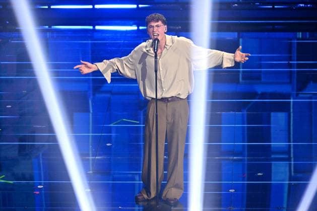 Photo IPP Felice De Martino Sanremo 26 02 2026 76th Italian Song Festival In the photo Tredici Pietro Italy Photo Press World Copyright