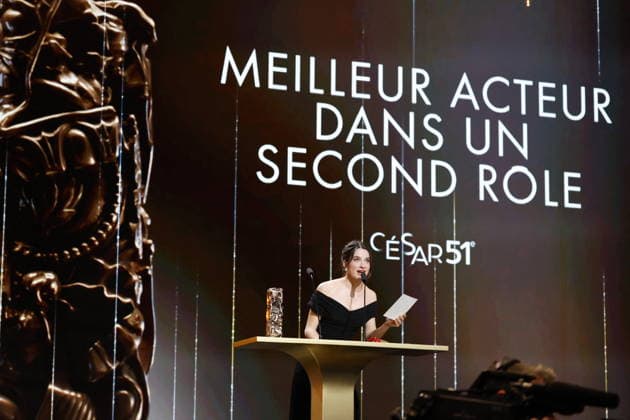 51st Cesar Ceremony Rebecca Marder during the 51st Cesar Film Awards held at l Olympia on February 26, 2026, in Paris, France. Photo by Nasser Berzane ABACAPRESS.COM Paris France  Copyright: xBerzanexNasser ABACAx