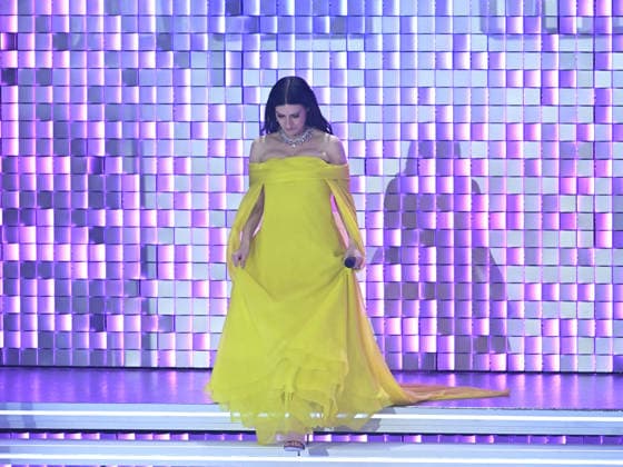 Sanremo, 76th Italian Song Festival. Third Night. Pictured: Laura Pausini  Copyright: xMaurizioxD Avanzox xipa-agency.netx xPoolxSanremox02x IPA_Agency_IPA72069278