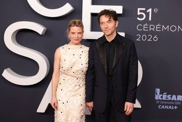 51st Cesar Ceremony - Arrivals Mélanie Thierry and Raphael Haroche arrive at the 51st Cesar Film Awards held at l Olympia on February 26, 2026, in Paris, France. Photo by Jerome Domine ABACAPRESS.COM Paris France  Copyright: xDominexJerome ABACAx