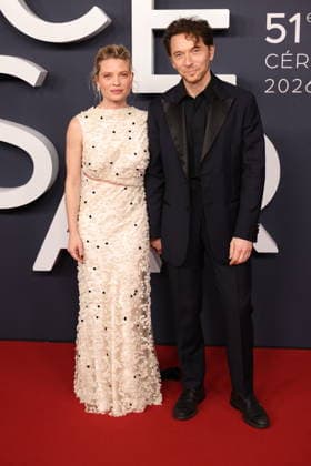 51st Cesar Ceremony - Arrivals Mélanie Thierry and Raphael Haroche arrive at the 51st Cesar Film Awards held at l Olympia on February 26, 2026, in Paris, France. Photo by Jerome Domine ABACAPRESS.COM Paris France  Copyright: xDominexJerome ABACAx
