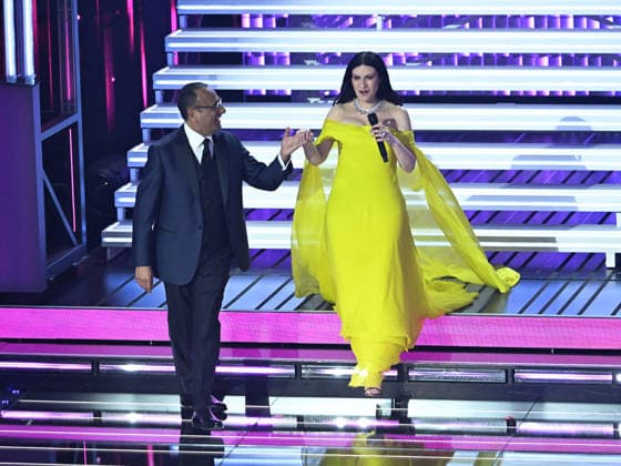 Sanremo, 76th Italian Song Festival. Third Night. Pictured: Laura Pausini  Copyright: xMaurizioxD Avanzox xipa-agency.netx xPoolxSanremox02x IPA_Agency_IPA72069290