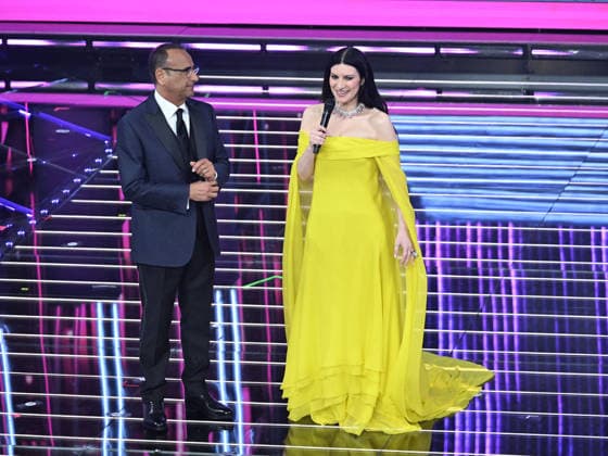 Sanremo, 76th Italian Song Festival. Third Night. Pictured: Laura Pausini  Copyright: xMaurizioxD Avanzox xipa-agency.netx xPoolxSanremox02x IPA_Agency_IPA72069296