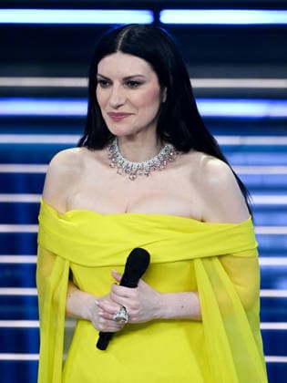 Sanremo, 76th Italian Song Festival. Third Night. Pictured: Laura Pausini  Copyright: xMaurizioxD Avanzox xipa-agency.netx xPoolxSanremox02x IPA_Agency_IPA72069326