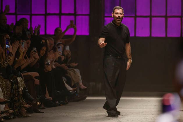 Roberto Cavalli - Runway - Milan Fashion Week - Womenswear Fall Winter 2026 2027 MILAN, ITALY - FEBRUARY 26: Fausto Puglisi walks the runway of Roberto Cavalli show during the Milan Fashion Week - Womenswear Fall Winter 2026 2027 on February 26, 2026 in Milan, Italy. Photo by Marco Piovanotto Abacapress.com  Copyright: xPiovanottoxMarco ABACAx