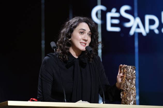 51st Cesar Ceremony Margaux Fournier with the Best Documentary Short Film Cesar Award for Movie Au Bain Des Dames during the 51st Cesar Film Awards held at l Olympia on February 26, 2026, in Paris, France. Photo by Nasser Berzane ABACAPRESS.COM Paris France  Copyright: xBerzanexNasser ABACAx