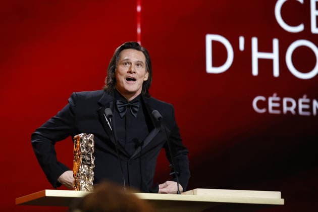 51st Cesar Ceremony Jim Carrey with the Honorary Cesar Award during 51st Cesar Film Awards held at l Olympia on February 26, 2026, in Paris, France. Photo by Nasser Berzane ABACAPRESS.COM Paris France  Copyright: xBerzanexNasser ABACAx