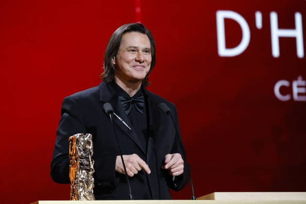 51st Cesar Ceremony Jim Carrey with the Honorary Cesar Award during 51st Cesar Film Awards held at l Olympia on February 26, 2026, in Paris, France. Photo by Nasser Berzane ABACAPRESS.COM Paris France  Copyright: xBerzanexNasser ABACAx