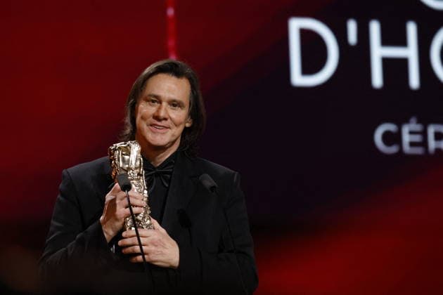 51st Cesar Ceremony Jim Carrey with the Honorary Cesar Award during 51st Cesar Film Awards held at l Olympia on February 26, 2026, in Paris, France. Photo by Nasser Berzane ABACAPRESS.COM Paris France  Copyright: xBerzanexNasser ABACAx