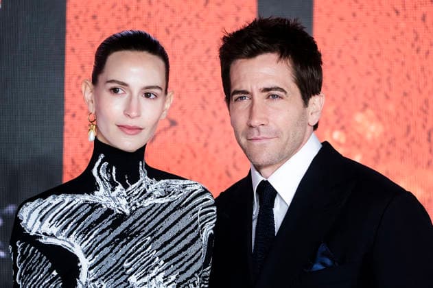 Jeanne Cadieu and Jake Gyllenhaal at the world premiere of The Bride at Cineworld Leicester Square London, 26 02 2026 Foto:xJ.xEdwardsx xFuturexImagex bride_6222