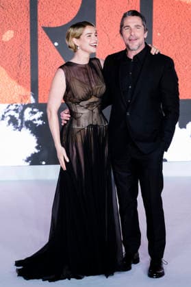 Jessie Buckley and Christian Bale at the world premiere of The Bride at Cineworld Leicester Square London, 26 02 2026 Foto:xJ.xEdwardsx xFuturexImagex bride_6264