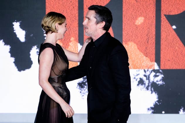 Jessie Buckley and Christian Bale at the world premiere of The Bride at Cineworld Leicester Square London, 26 02 2026 Foto:xJ.xEdwardsx xFuturexImagex bride_6261