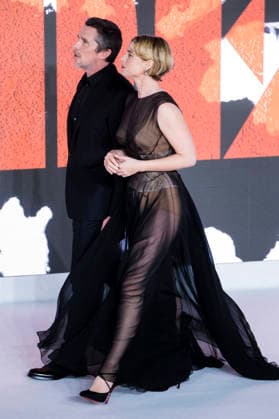 Jessie Buckley and Christian Bale at the world premiere of The Bride at Cineworld Leicester Square London, 26 02 2026 Foto:xJ.xEdwardsx xFuturexImagex bride_6262