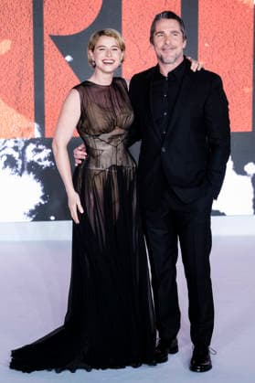 Jessie Buckley and Christian Bale at the world premiere of The Bride at Cineworld Leicester Square London, 26 02 2026 Foto:xJ.xEdwardsx xFuturexImagex bride_6263