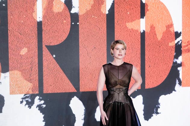 Jessie Buckley at the world premiere of the movie The Bride Long live the Bride at Cineworld Leicester Square London, 26 02 2026 Foto:xJ.xEdwardsx xFuturexImagex bride_6273