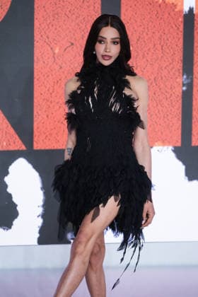 The World Premiere of THE BRIDE on Thursday 26 February 2026 Munroe Bergdorf poses on the red carpet at The World Premiere of THE BRIDE on Thursday 26 February 2026 at Cineworld Leicester Square, London. ., Credit:Julie Edwards Avalon  Copyright: xJuliexEdwardsx xAvalonx 1078530270