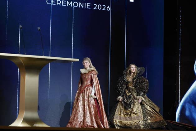 51st Cesar Ceremony Marina Hands and Pauline Clément during the 51st Cesar Film Awards held at l Olympia on February 26, 2026, in Paris, France. Photo by Nasser Berzane ABACAPRESS.COM Paris France  Copyright: xBerzanexNasser ABACAx