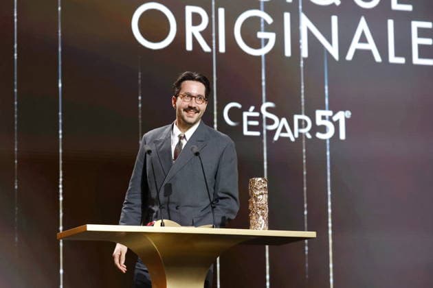 51st Cesar Ceremony Arnaud Toulon with the Best Original Soundtrack Cesar Award for Movie Arco during the 51st Cesar Film Awards held at l Olympia on February 26, 2026, in Paris, France. Photo by Nasser Berzane ABACAPRESS.COM Paris France  Copyright: xBerzanexNasser ABACAx