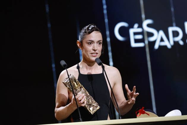51st Cesar Ceremony Vimala Pons with the Best Supporting Actress Cesar Awar for Movie L’attachement during 51st Cesar Film Awards held at l Olympia on February 26, 2026, in Paris, France. Photo by Nasser Berzane ABACAPRESS.COM Paris France  Copyright: xBerzanexNasser ABACAx