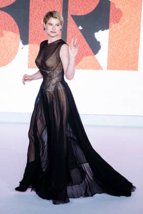 The World Premiere of THE BRIDE on Thursday 26 February 2026 Jessie Buckley poses on the red carpet at The World Premiere of THE BRIDE on Thursday 26 February 2026 at Cineworld Leicester Square, London. ., Credit:Julie Edwards Avalon  Copyright: xJuliexEdwardsx xAvalonx 1078530595