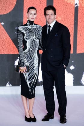The World Premiere of THE BRIDE on Thursday 26 February 2026 Jeanne Cadieu and Jake Gyllenhaal poses on the red carpet at The World Premiere of THE BRIDE on Thursday 26 February 2026 at Cineworld Leicester Square, London. ., Credit:Julie Edwards Avalon  Copyright: xJuliexEdwardsx xAvalonx 1078530608