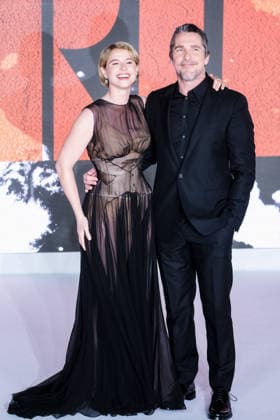 The World Premiere of THE BRIDE on Thursday 26 February 2026 Jessie Buckley and Christian Bale poses on the red carpet at The World Premiere of THE BRIDE on Thursday 26 February 2026 at Cineworld Leicester Square, London. ., Credit:Julie Edwards Avalon  Copyright: xJuliexEdwardsx xAvalonx 1078530773