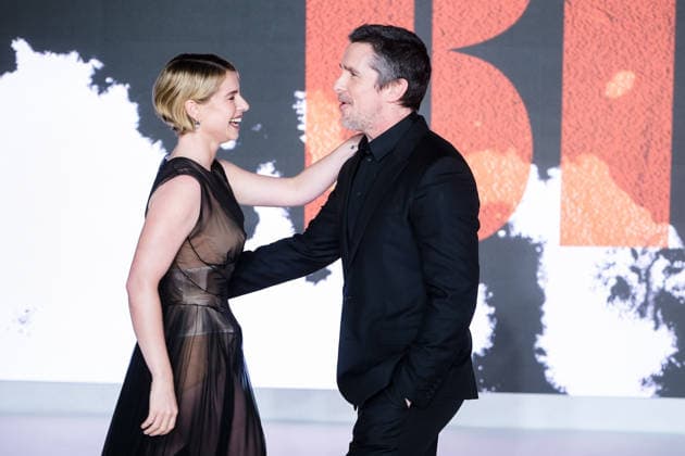 The World Premiere of THE BRIDE on Thursday 26 February 2026 Jessie Buckley and Christian Bale poses on the red carpet at The World Premiere of THE BRIDE on Thursday 26 February 2026 at Cineworld Leicester Square, London. ., Credit:Julie Edwards Avalon  Copyright: xJuliexEdwardsx xAvalonx 1078530734
