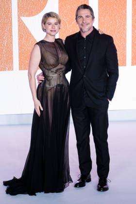 The World Premiere of THE BRIDE on Thursday 26 February 2026 Jessie Buckley and Christian Bale poses on the red carpet at The World Premiere of THE BRIDE on Thursday 26 February 2026 at Cineworld Leicester Square, London. ., Credit:Julie Edwards Avalon  Copyright: xJuliexEdwardsx xAvalonx 1078530792